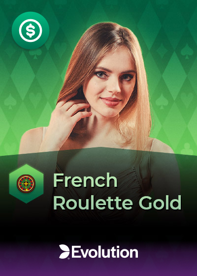 French roulette gold live with Live french roulette